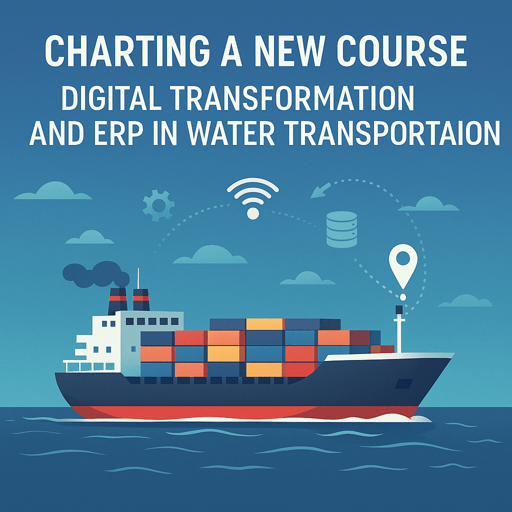 Charting a New Course: How Digital Transformation and ERP are Navigating the Future of Water Transportation