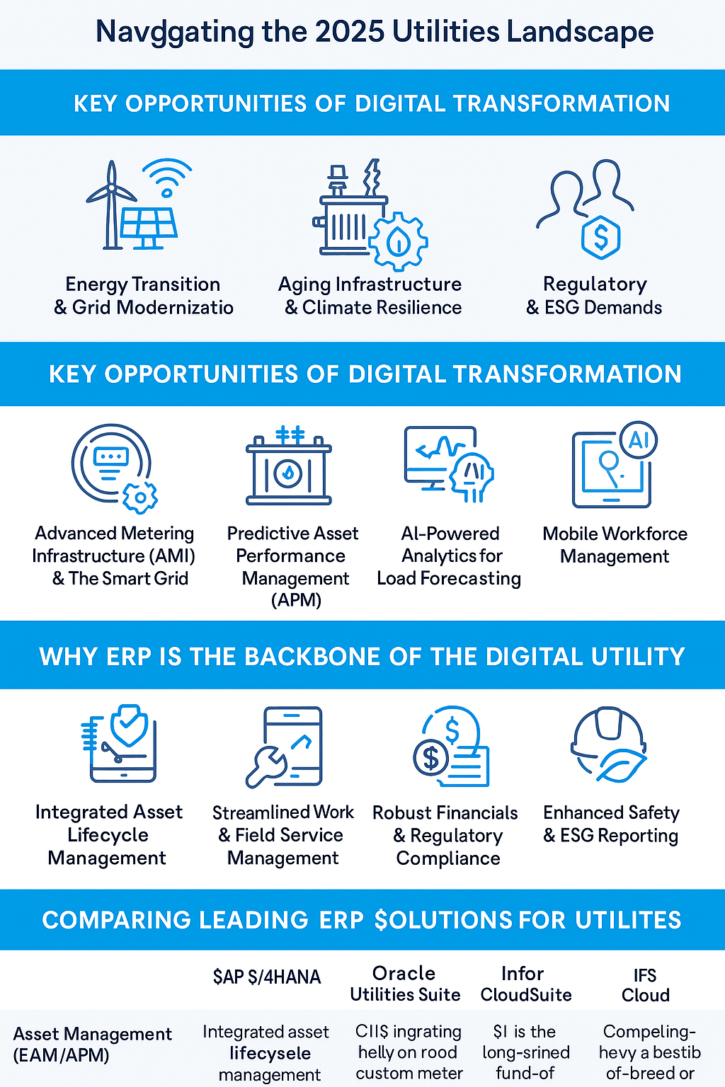 Utilities Industry digital transformation