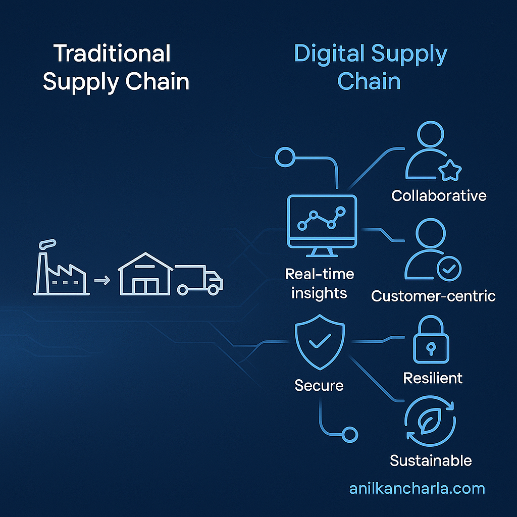 Features of Digital Supply Chain